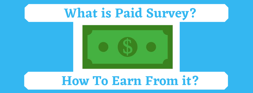 what is paid survey & how to earn from it